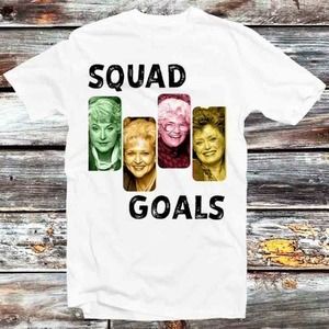 Golden Girls Squad Goals Team 80s TV Unisex T-shirt Gift For Fan
